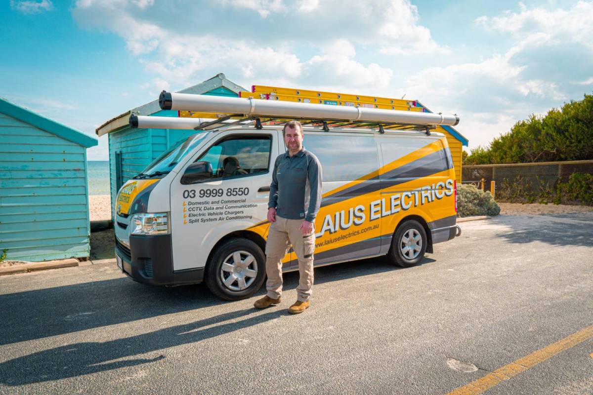 Fully stocked service van